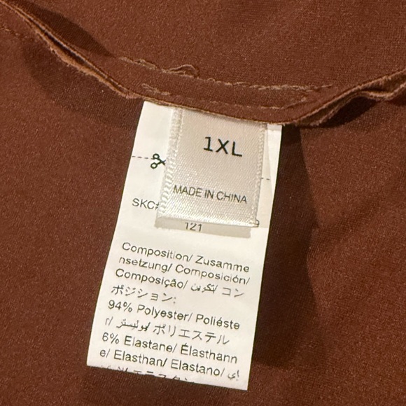 Composition/Zusamme Fringed Suede Sleeveless Vest in Cognac Brown - Picture 9 of 11